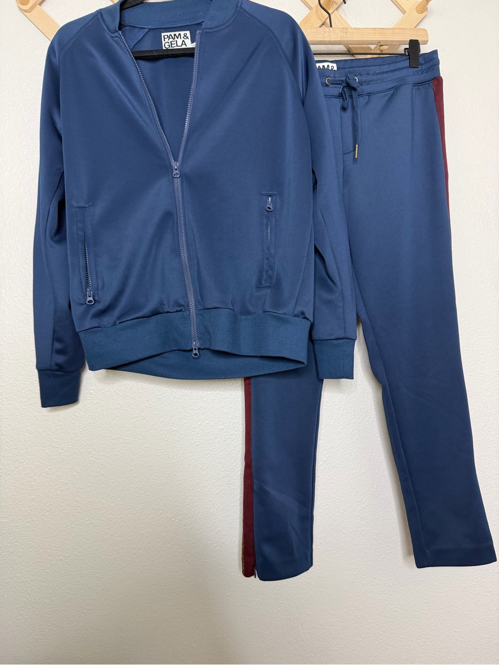 Pam & Gela Tracksuit Navy Blue Sz S